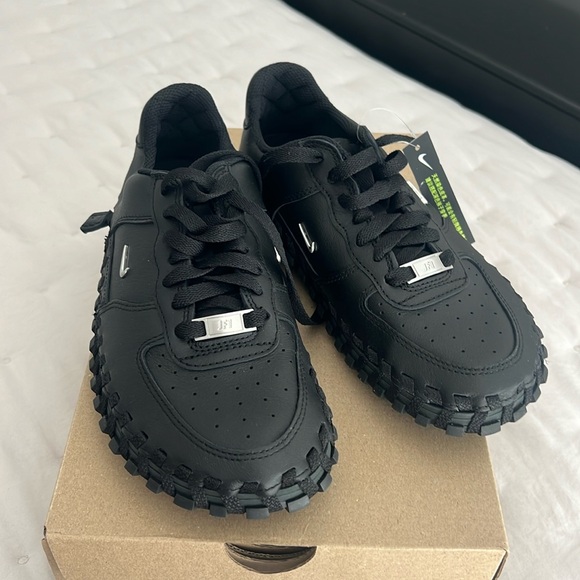 Nike and Jacquemus Black Sneaker - Nike J Force 1 Low LX SP - Picture 1 of 6